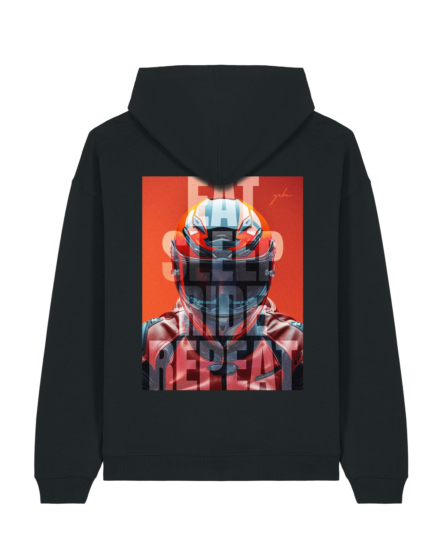 Eat Sleep Ride Repeat Hoodie - yrbn