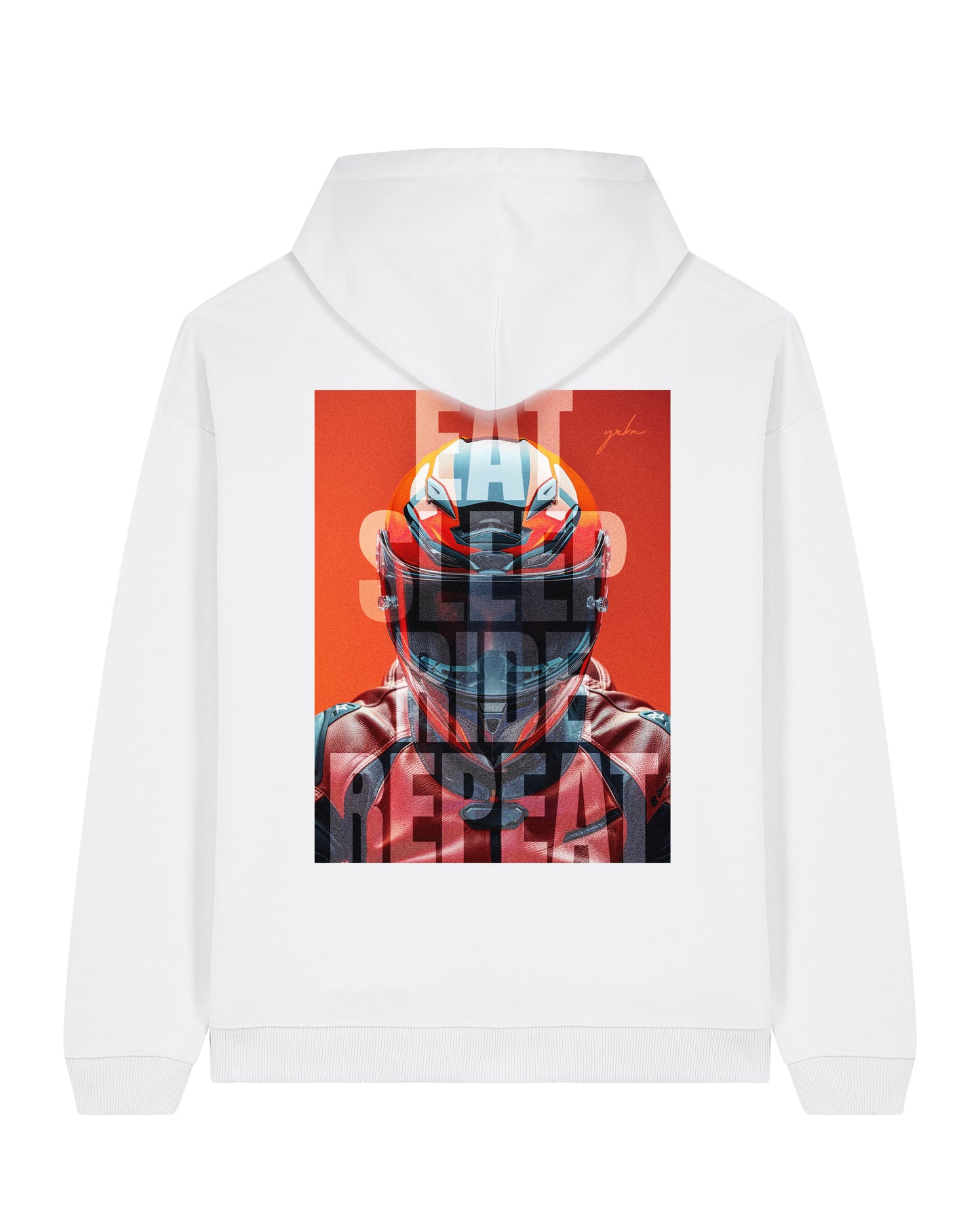 Eat Sleep Ride Repeat Hoodie - yrbn