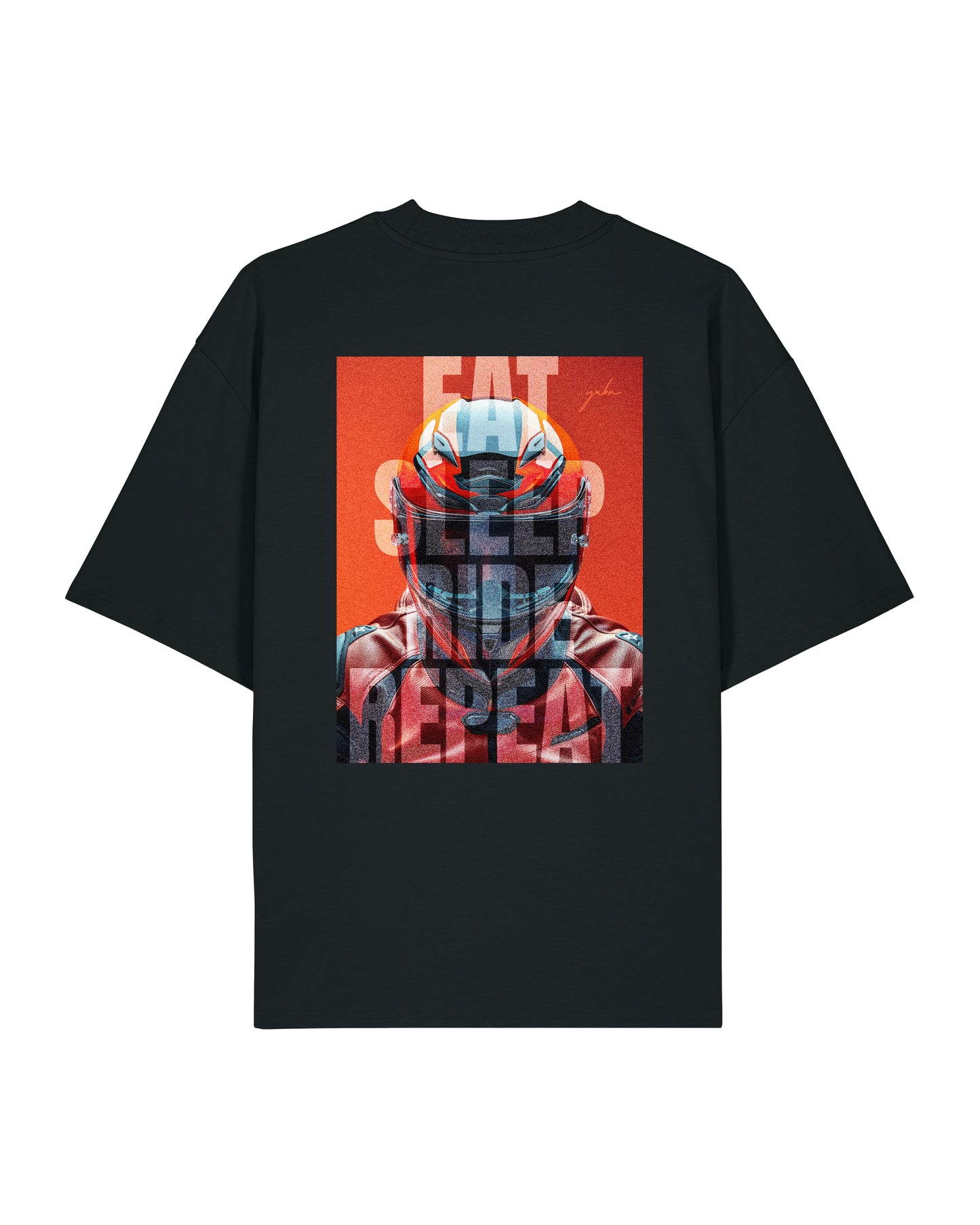 Eat Sleep Ride Repeat Tee - yrbn