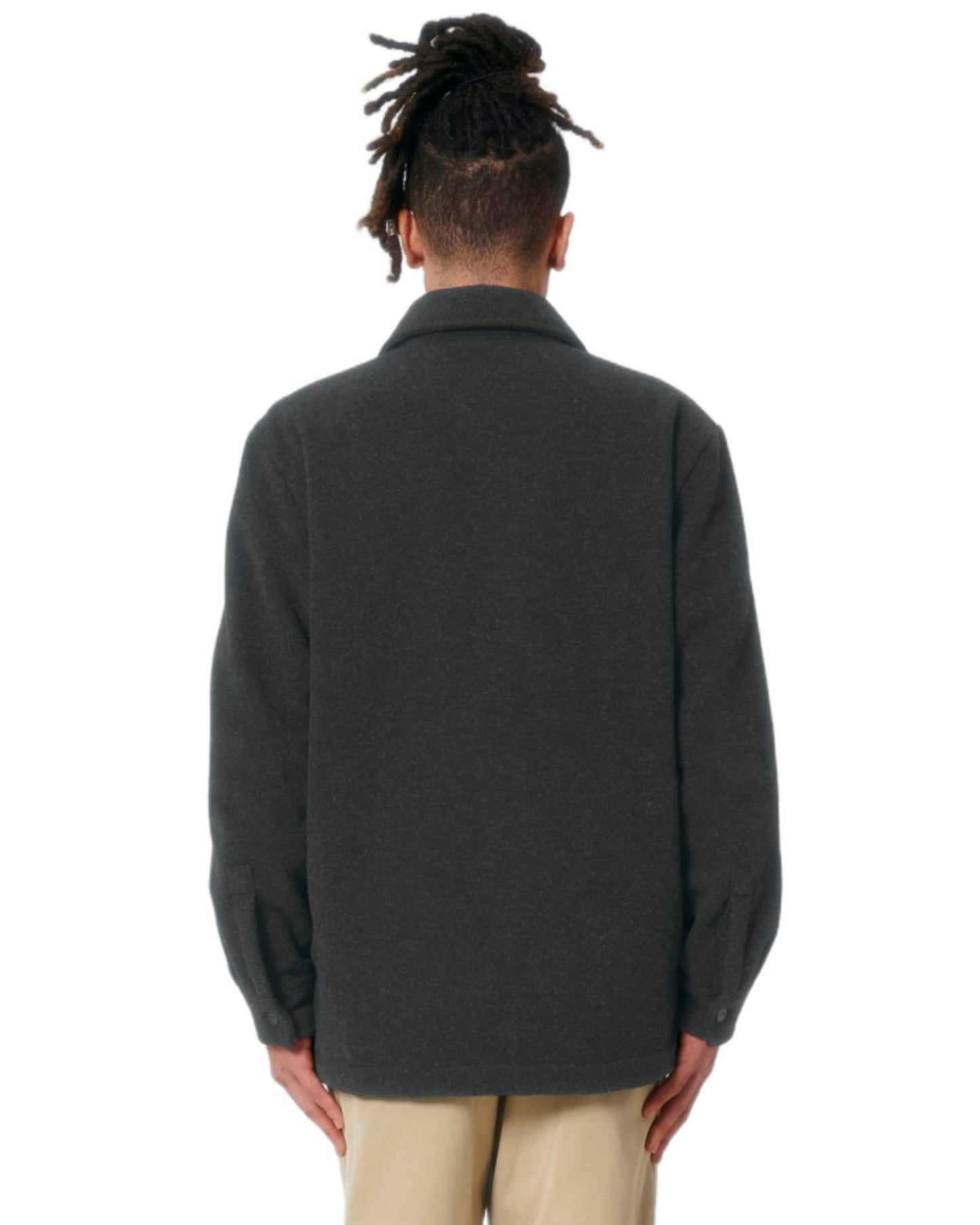 YRBN Twill Brushed Shacket - yrbn