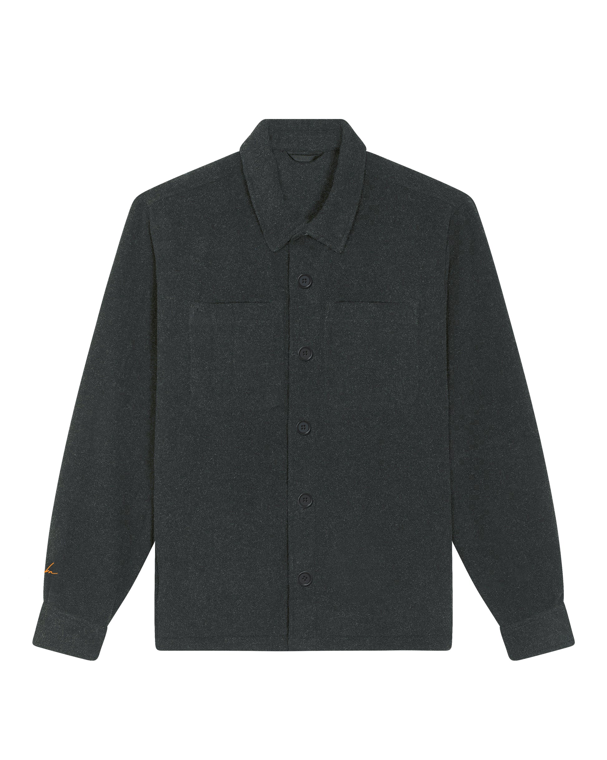 YRBN Twill Brushed Shacket - yrbn