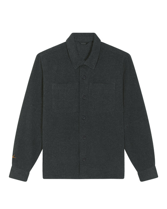 YRBN Twill Brushed Shacket - yrbn