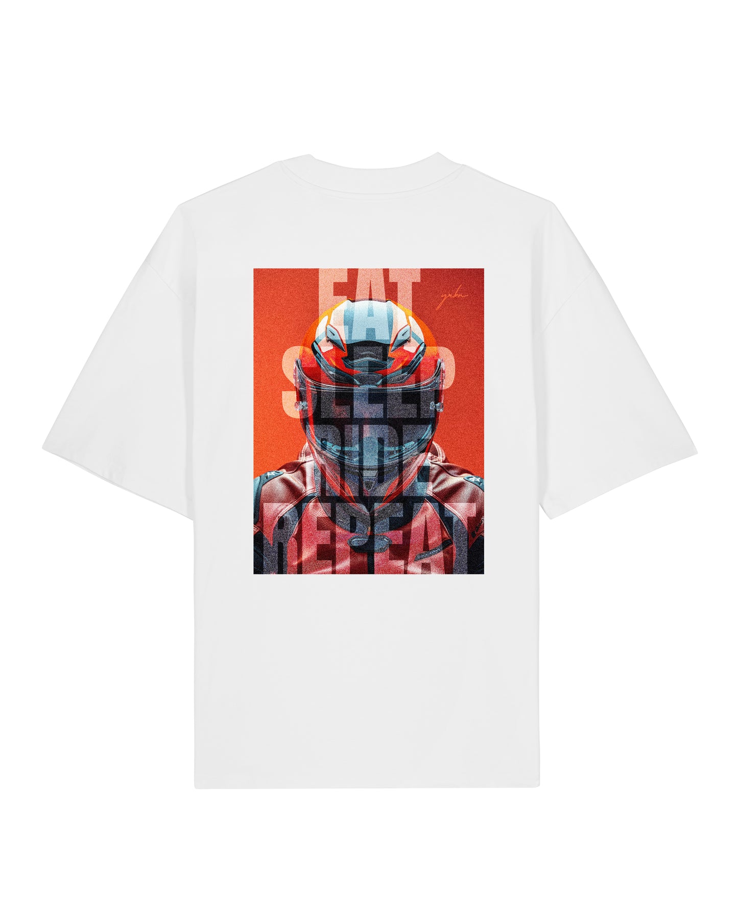 Eat Sleep Ride Repeat Tee - yrbn